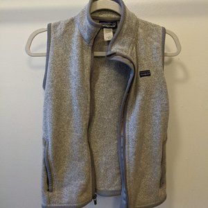 Patagonia Gray Better Sweater Vest Womens XS